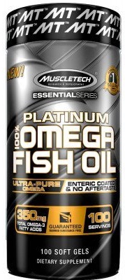 Platinum 100% Omega Fish Oil - 100 softgels versandkostenfrei/portofrei bestellen/kaufen