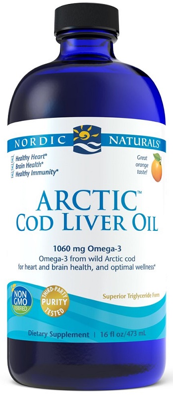 Arctic Cod Liver Oil, 1060mg Orange - 473 ml. versandkostenfrei/portofrei bestellen/kaufen