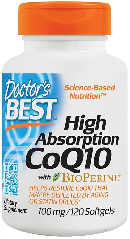 High Absorption CoQ10 with BioPerine, 100mg - 120 softgels versandkostenfrei/portofrei bestellen/kaufen