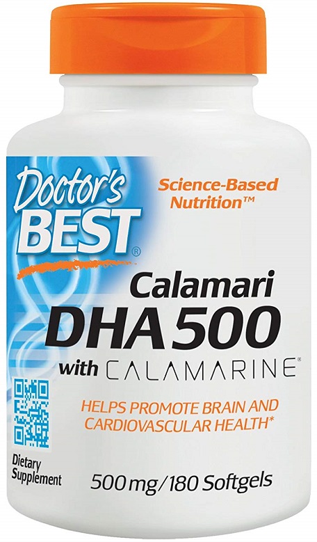 Calamari DHA 500 with Calamarine, 500mg - 180 softgels versandkostenfrei/portofrei bestellen/kaufen