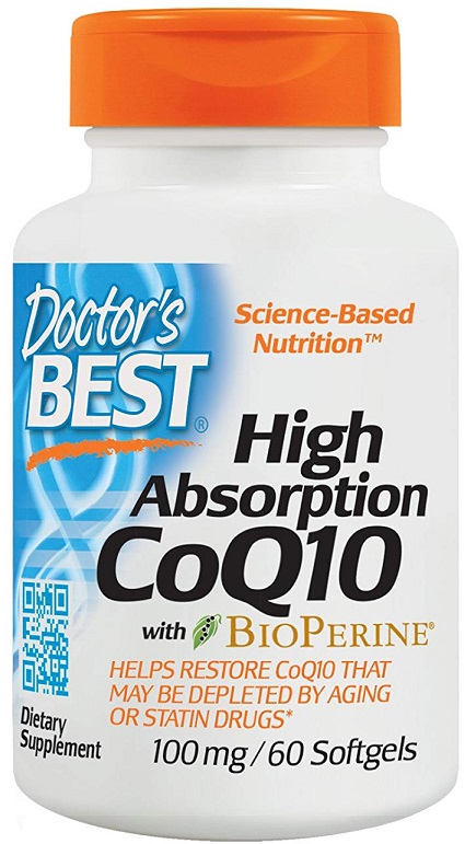 High Absorption CoQ10 with BioPerine, 100mg - 60 softgels versandkostenfrei/portofrei bestellen/kaufen