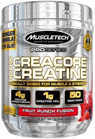 Creacore Creatine, Fruit Punch Fusion - 326g versandkostenfrei/portofrei bestellen/kaufen