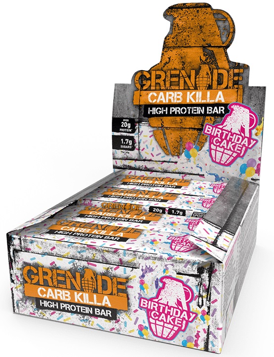 Carb Killa, Birthday Cake - 12 bars versandkostenfrei/portofrei bestellen/kaufen