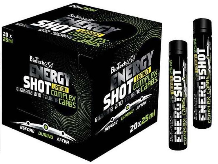 Energy Shot, Lemon - 20 x 25 ml. versandkostenfrei/portofrei bestellen/kaufen