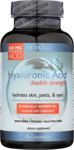 Hyaluronic Acid, 120mg Double Strength - 60 caps versandkostenfrei/portofrei bestellen/kaufen