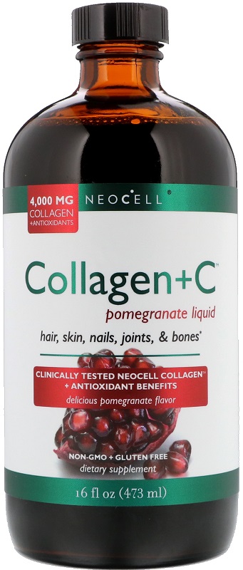 Collagen + C, Pomegranate Liquid - 473 ml. versandkostenfrei/portofrei bestellen/kaufen