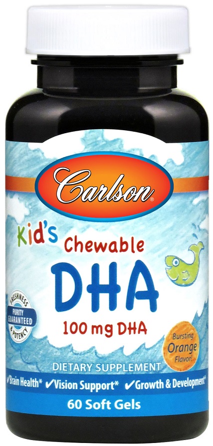 Kid's Chewable DHA, 100mg Orange - 60 softgels versandkostenfrei/portofrei bestellen/kaufen