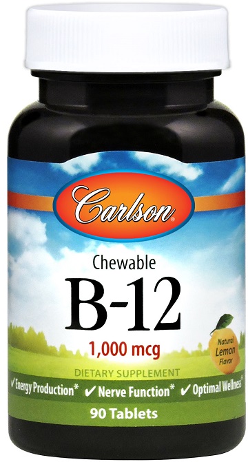 Chewable B-12, 1000mcg - 90 tabs versandkostenfrei/portofrei bestellen/kaufen