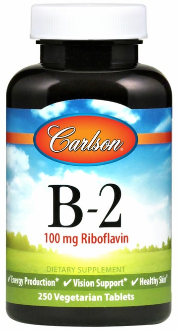 Vitamin B-2, 100mg - 100 vegetarian tabs versandkostenfrei/portofrei bestellen/kaufen
