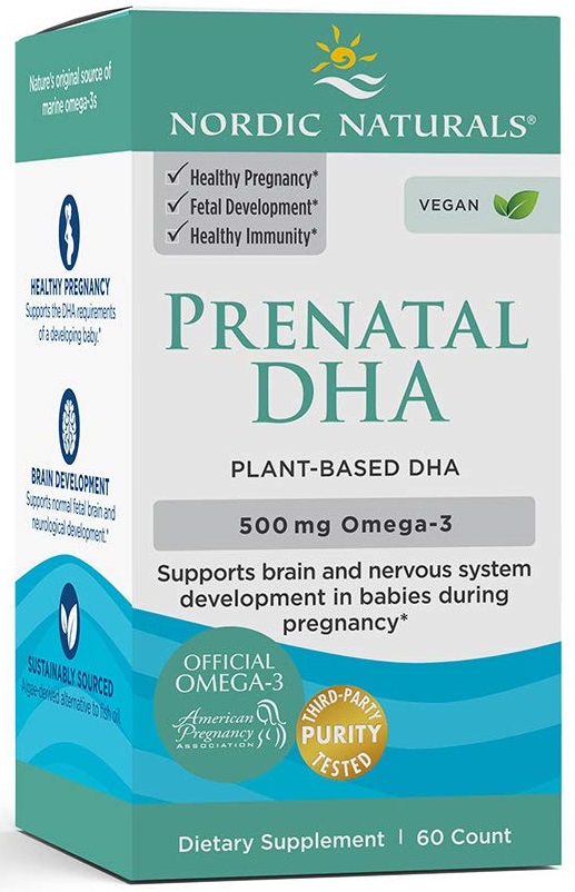 Prenatal DHA Vegan, 500mg - 60 softgels versandkostenfrei/portofrei bestellen/kaufen