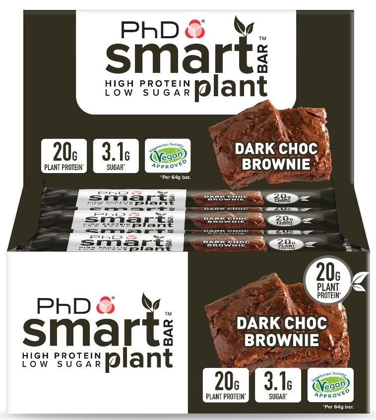 Smart Bar Plant, Dark Choc Brownie - 12 bars versandkostenfrei/portofrei bestellen/kaufen