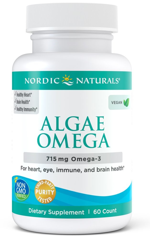 Algae Omega, 715mg Omega 3 - 60 softgels versandkostenfrei/portofrei bestellen/kaufen