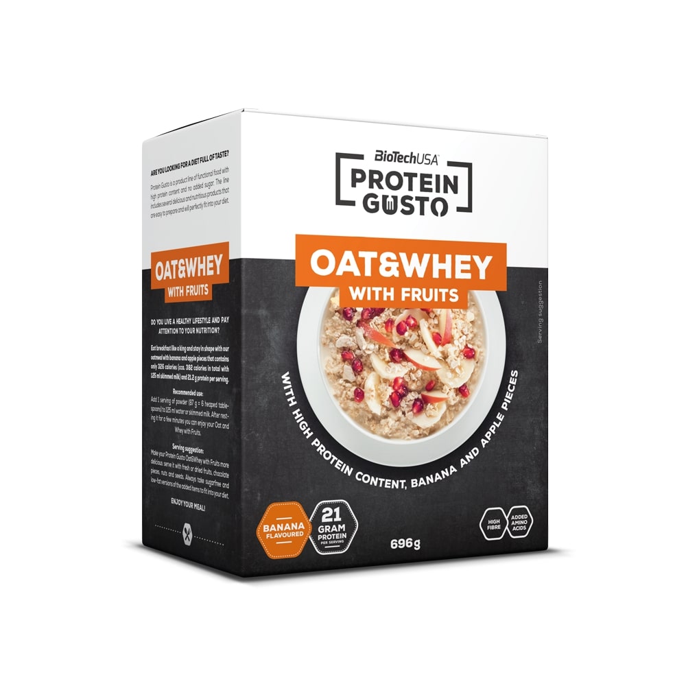 Oat & Whey with Fruits, Banana - 696g versandkostenfrei/portofrei bestellen/kaufen