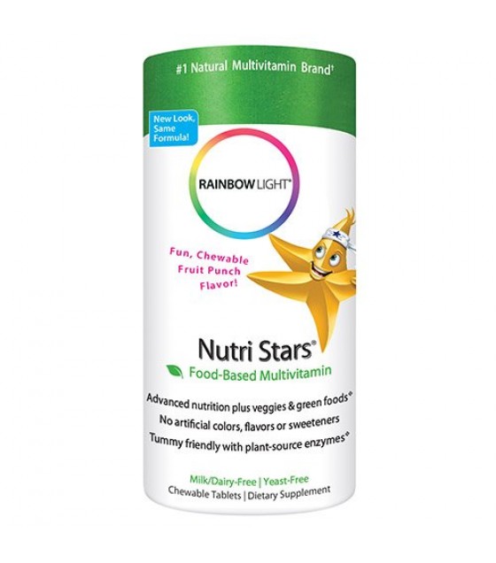 Nutri Stars, Food-Based Multivitamin - 60 chewable tabs versandkostenfrei/portofrei bestellen/kaufen