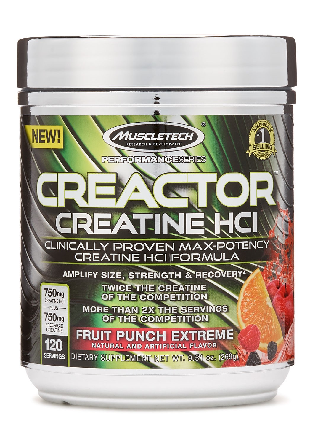 Creactor, Fruit Punch Extreme - 269g versandkostenfrei/portofrei bestellen/kaufen