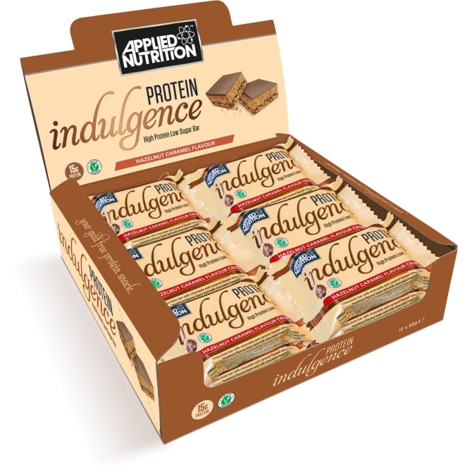Protein Indulgence Bar, Hazelnut Caramel - 12 x 50g versandkostenfrei/portofrei bestellen/kaufen
