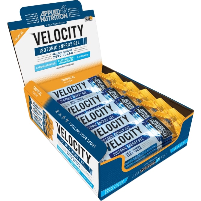 Velocity Isotonic Energy Gel, Tropical - 20 x 60g versandkostenfrei/portofrei bestellen/kaufen