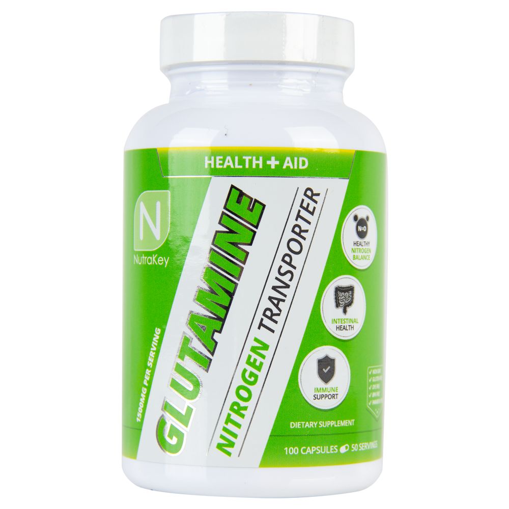 Glutamine, 750mg - 100 caps versandkostenfrei/portofrei bestellen/kaufen