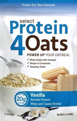Select Protein 4 Oats, Vanilla - 240g versandkostenfrei/portofrei bestellen/kaufen